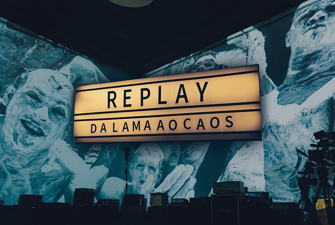 Frame de REPLAY DA LAMA AO CAOS