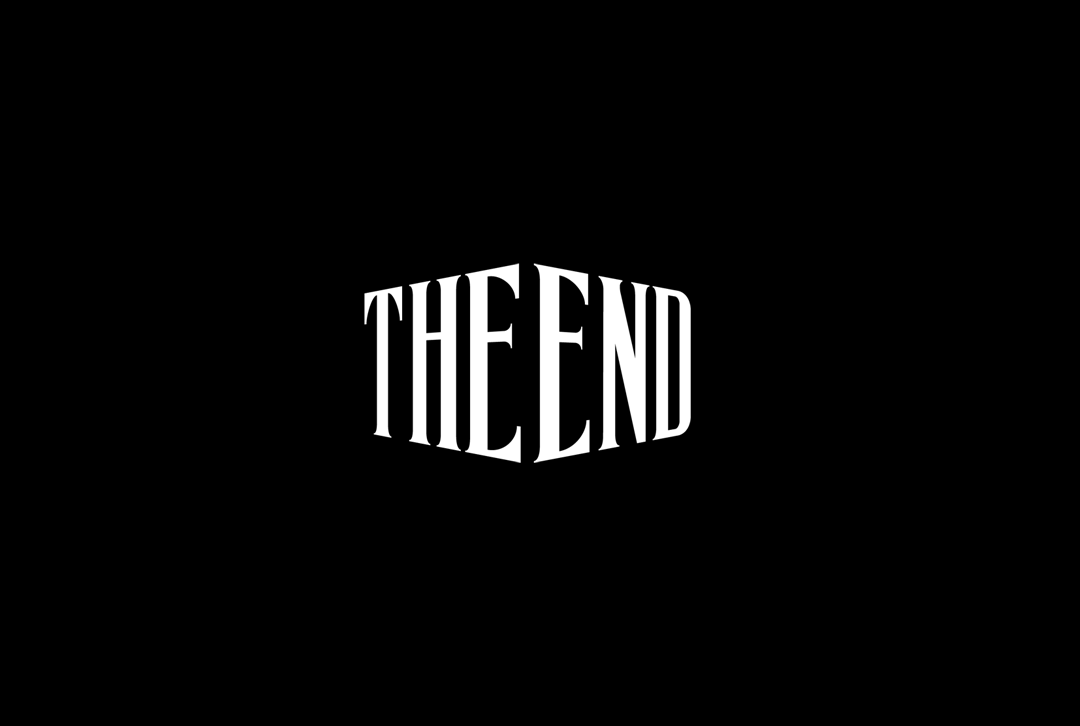 The end на черном фоне - 79 фото